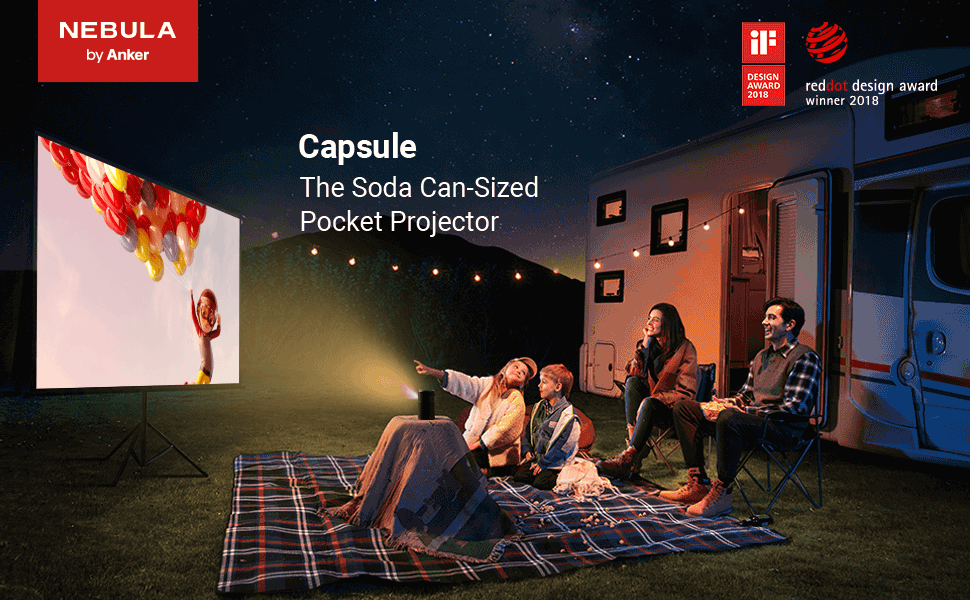 Read more about the article Anker Nebula Capsule Smart Wi-Fi Mini Proyektor