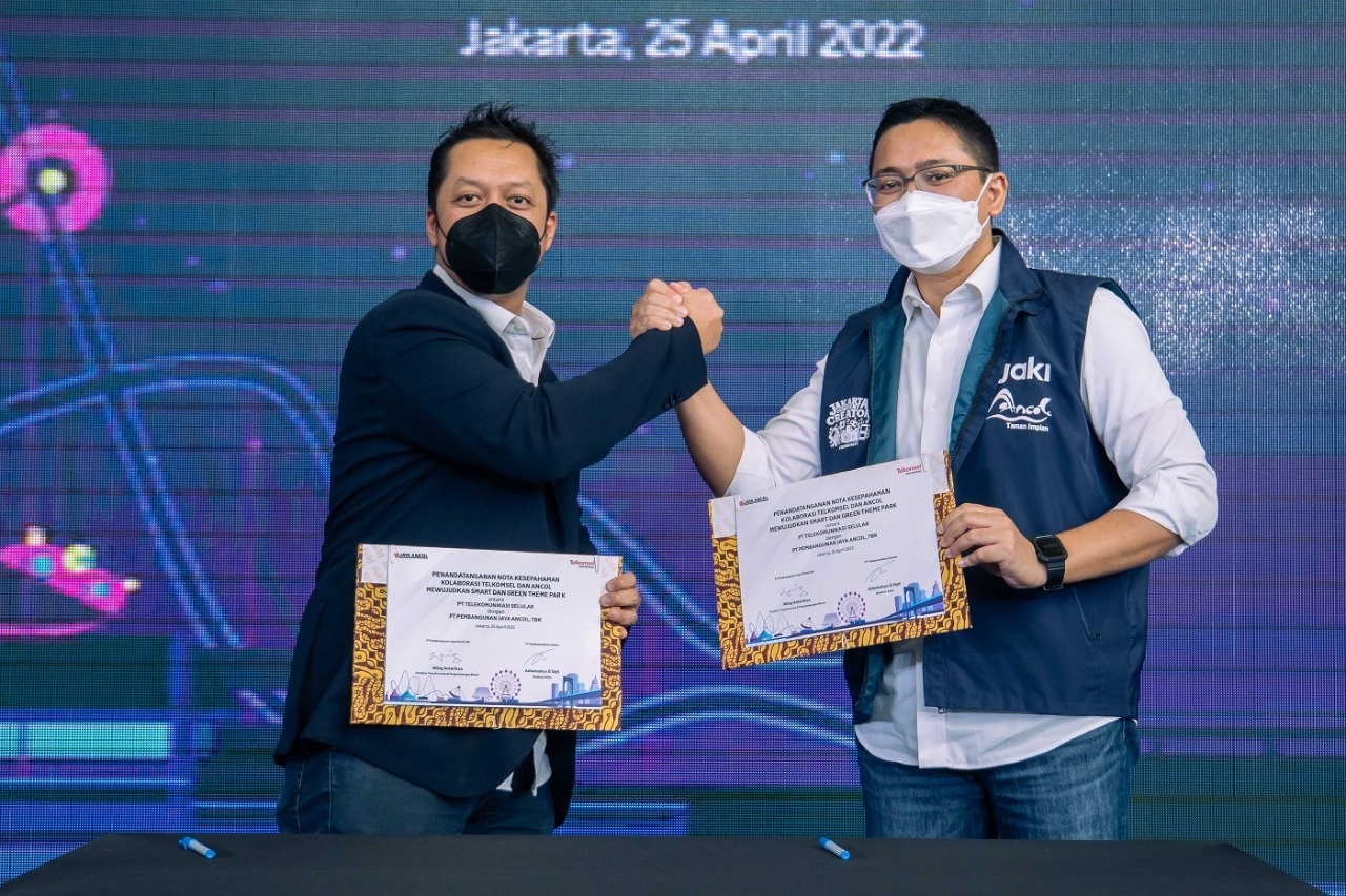 Read more about the article Kolaborasi Telkomsel dan Ancol Perkuat Wisata Indonesia menuju Smart & Green Theme Park