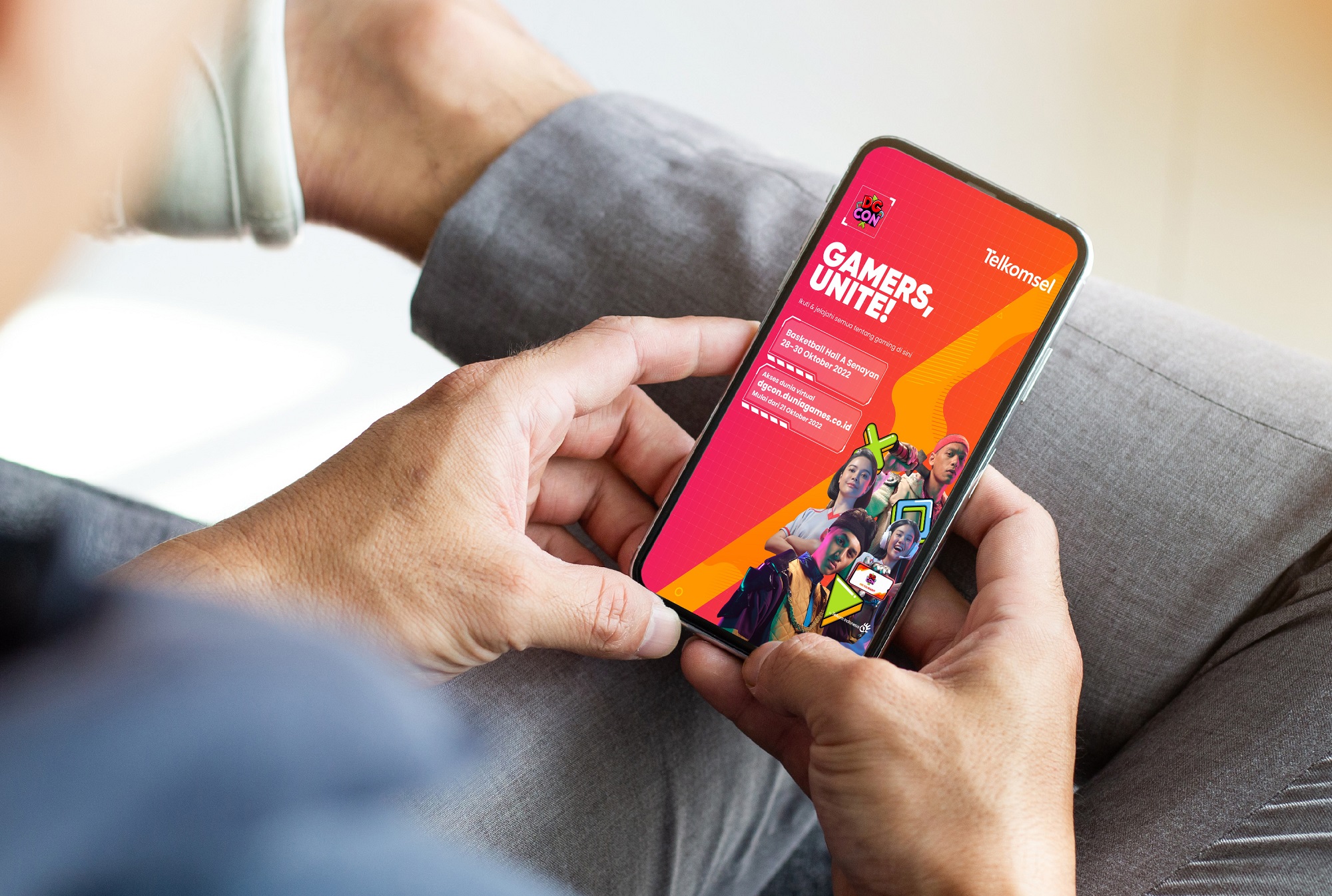 Read more about the article Dunia Games Telkomsel Gelar DG Con 2022, Festival Games Terbesar di Indonesia secara Hybrid di Basket Hall Senayan serta Menggunakan Teknologi Metaverse