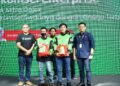 Rutin Beli Paket Internet Swadaya, 250 Pengemudi Transportasi Online Gojek Terima Paket Sembako dari Telkomsel